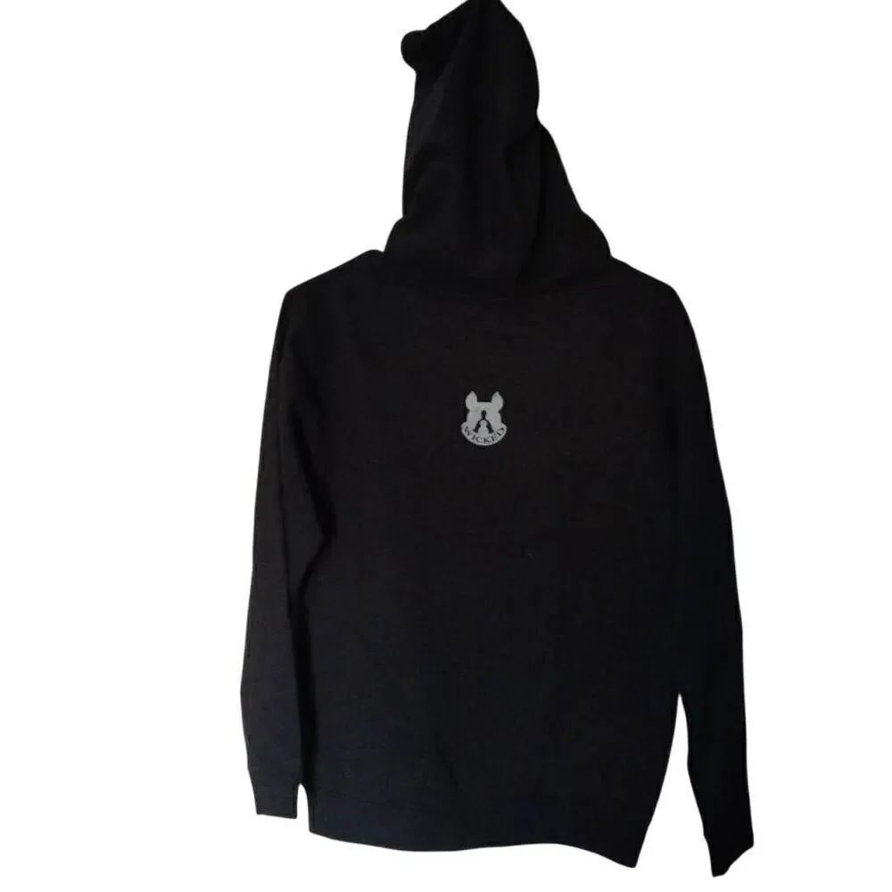 Wicked Dog Hoodie, Youth, Large, Grey, NWT - Picture 3 of 8